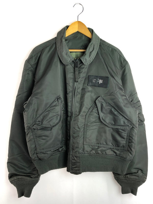 【中古品】【メンズ】 ALPHA アルファ 90's CWU-45P FLIGHT JACKET DLA-5795210 CWU-45P フライトジャケット 145-251023-rt-03-tag サイズ：XL カラー：カーキ 万代Net店