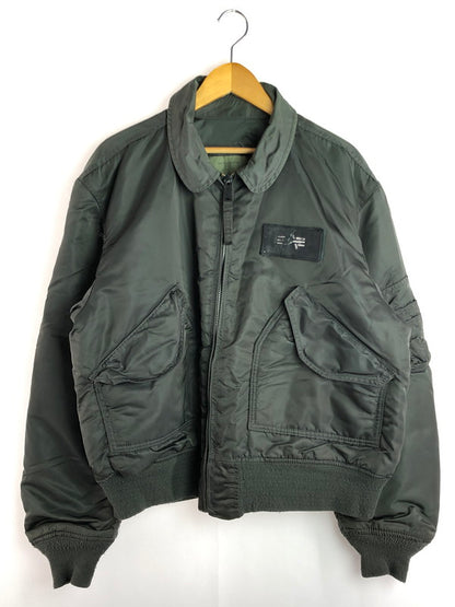 【中古品】【メンズ】 ALPHA アルファ 90's CWU-45P FLIGHT JACKET DLA-5795210 CWU-45P フライトジャケット 145-251023-rt-03-tag サイズ：XL カラー：カーキ 万代Net店