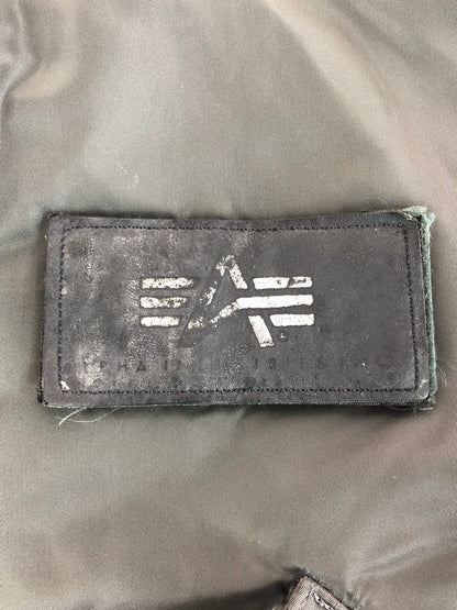 【中古品】【メンズ】 ALPHA アルファ 90's CWU-45P FLIGHT JACKET DLA-5795210 CWU-45P フライトジャケット 145-251023-rt-03-tag サイズ：XL カラー：カーキ 万代Net店