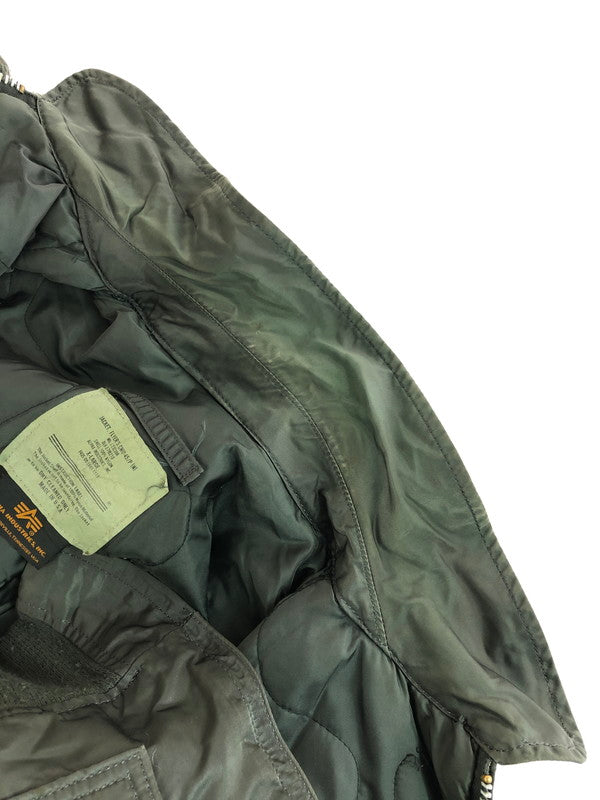 【中古品】【メンズ】 ALPHA アルファ 90's CWU-45P FLIGHT JACKET DLA-5795210 CWU-45P フライトジャケット 145-251023-rt-03-tag サイズ：XL カラー：カーキ 万代Net店