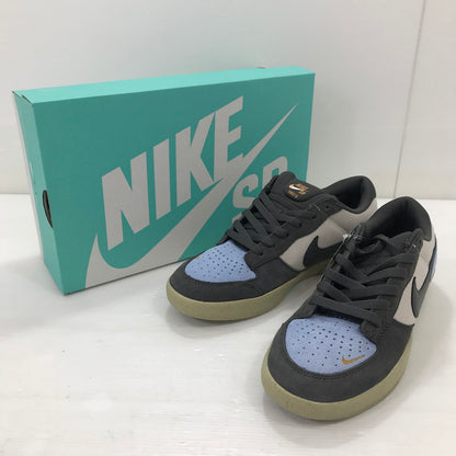 【中古美品】【メンズ】 NIKE ナイキ SB FORCE 58 DV5477-102 エスビー フォース 58 スニーカー 靴 160-251207-rt-06-tag サイズ：27cm US 9 カラー：グレー /ライトブルー 万代Net店
