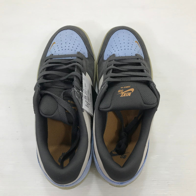 【中古美品】【メンズ】 NIKE ナイキ SB FORCE 58 DV5477-102 エスビー フォース 58 スニーカー 靴 160-251207-rt-06-tag サイズ：27cm US 9 カラー：グレー /ライトブルー 万代Net店