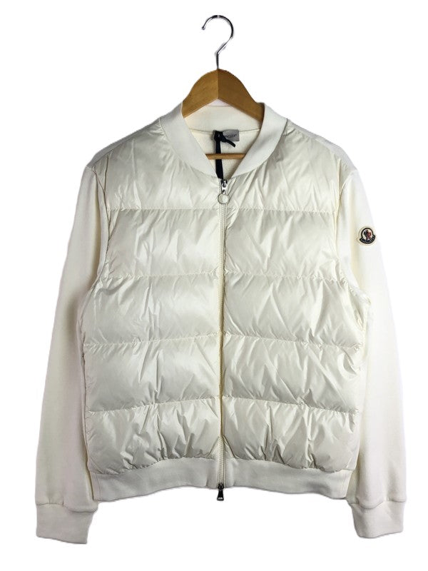 【中古美品】【レディース】 MAGLIA APERTA CON ZIP UP CARDIGAN I20938G00029 89A2Y ジップアップカーディガン ライトアウター 169-251023-rt-07-tag サイズ：S カラー：ホワイト 万代Net店