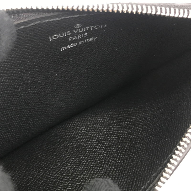 【中古品】【メンズ】 LOUIS VUITTON ルイ・ヴィトン コインカード ホルダー M30271 カードケース コインケース 財布 179-251105-na-08-tag カラー：ノワール 万代Net店