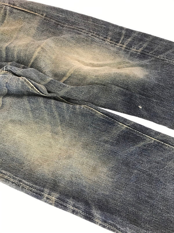 【現状渡し品】【メンズ】 WAREHOUSE ウエアハウス BUTTON FLY DENIM PANTS LOT.1001XX ボタンフライ デニムパンツ ジーンズ ボトムス 156-251102-rt-09-tag サイズ：W34 カラー：インディゴ 万代Net店