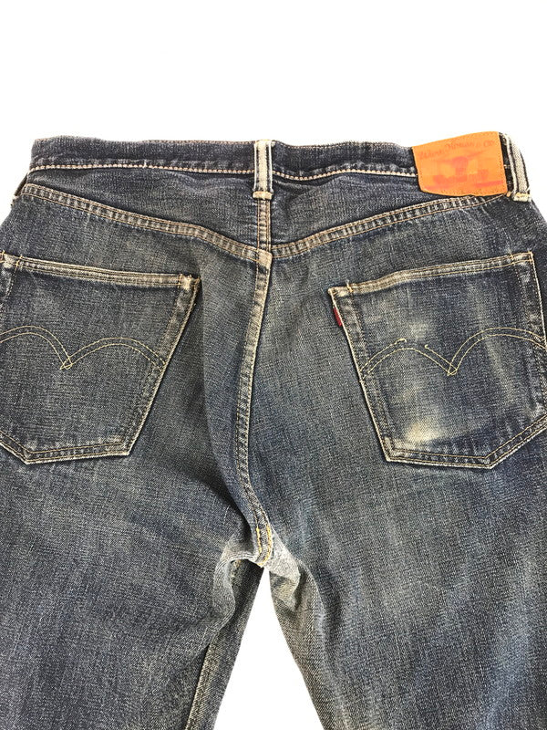 【現状渡し品】【メンズ】 WAREHOUSE ウエアハウス BUTTON FLY DENIM PANTS LOT.1001XX ボタンフライ デニムパンツ ジーンズ ボトムス 156-251102-rt-09-tag サイズ：W34 カラー：インディゴ 万代Net店