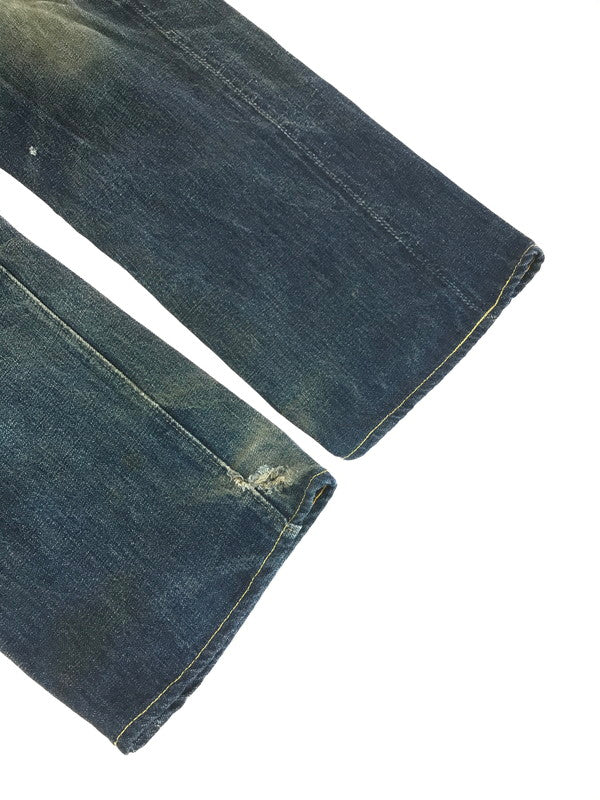 【現状渡し品】【メンズ】 WAREHOUSE ウエアハウス BUTTON FLY DENIM PANTS LOT.1001XX ボタンフライ デニムパンツ ジーンズ ボトムス 156-251102-rt-09-tag サイズ：W34 カラー：インディゴ 万代Net店