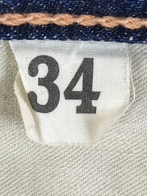 【現状渡し品】【メンズ】 WAREHOUSE ウエアハウス BUTTON FLY DENIM PANTS LOT.1001XX ボタンフライ デニムパンツ ジーンズ ボトムス 156-251102-rt-09-tag サイズ：W34 カラー：インディゴ 万代Net店