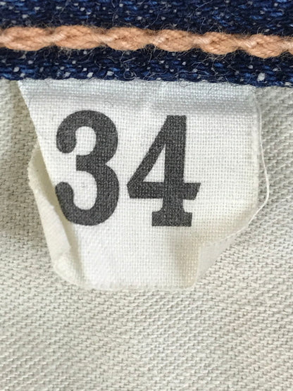 【現状渡し品】【メンズ】 WAREHOUSE ウエアハウス BUTTON FLY DENIM PANTS LOT.1001XX ボタンフライ デニムパンツ ジーンズ ボトムス 156-251102-rt-09-tag サイズ：W34 カラー：インディゴ 万代Net店