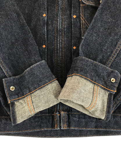 【中古品】【メンズ】 Wrangler ラングラー BLUE BELL ブルーベル DENIM JACKET E 4001 日本製 1ST復刻 デニム ジャケット Gジャン 146-251031-rt-18-tag サイズ：S カラー：インディゴ 万代Net店