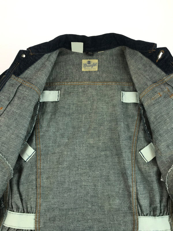 【中古品】【メンズ】 Wrangler ラングラー BLUE BELL ブルーベル DENIM JACKET E 4001 日本製 1ST復刻 デニム ジャケット Gジャン 146-251031-rt-18-tag サイズ：S カラー：インディゴ 万代Net店