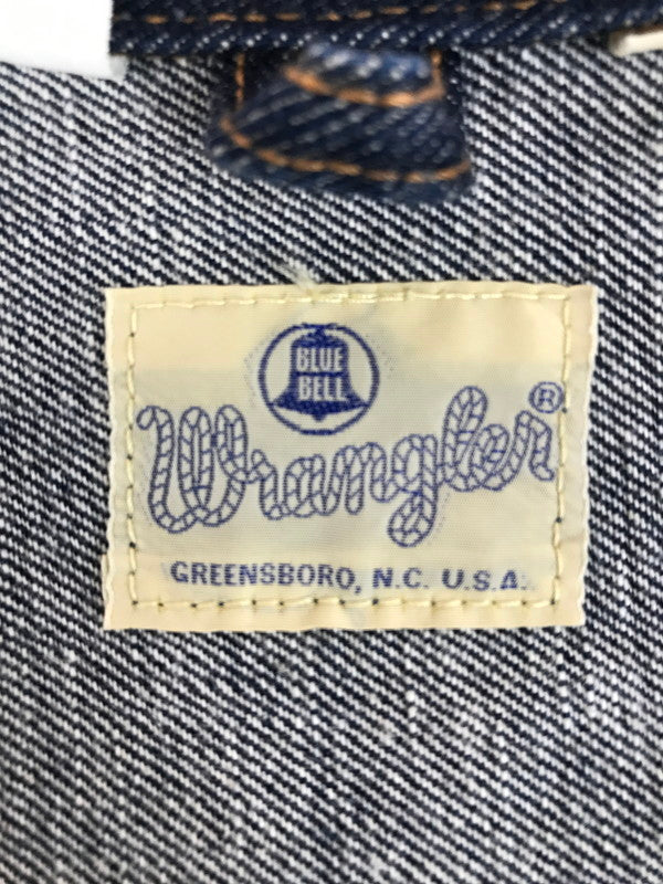 【中古品】【メンズ】 Wrangler ラングラー BLUE BELL ブルーベル DENIM JACKET E 4001 日本製 1ST復刻 デニム ジャケット Gジャン 146-251031-rt-18-tag サイズ：S カラー：インディゴ 万代Net店