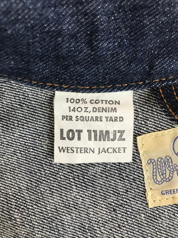 【中古品】【メンズ】 Wrangler ラングラー BLUE BELL ブルーベル DENIM JACKET E 4001 日本製 1ST復刻 デニム ジャケット Gジャン 146-251031-rt-18-tag サイズ：S カラー：インディゴ 万代Net店