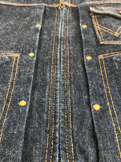 【中古品】【メンズ】 Wrangler ラングラー BLUE BELL ブルーベル DENIM JACKET E 4001 日本製 1ST復刻 デニム ジャケット Gジャン 146-251031-rt-18-tag サイズ：S カラー：インディゴ 万代Net店