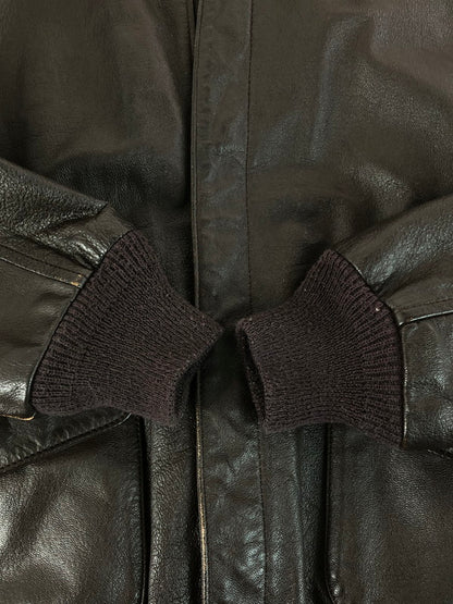【中古品】【メンズ】 COOPER クーパー 80～90's A-2 FLIGHT JACKET LOT.0051 80～90年代 A-2 フライトジャケット アウター 146-251103-rt-03-tag サイズ：42 カラー：ブラウン 万代Net店
