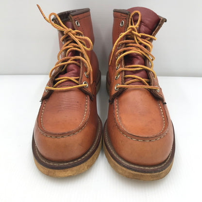 【中古品】【メンズ】 RED WING レッドウィング IRISH SETTER CLASSIC MOC 8131 アイリッシュセッター クラシック モック ブーツ 靴 164-251026-rt-07-tag サイズ：US 7 1/2D 万代Net店