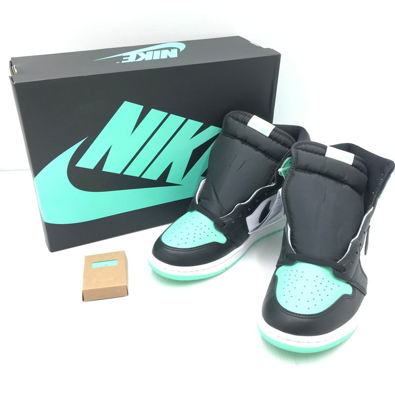 【中古美品】【メンズ】 NIKE ナイキ AIR JORDAN 1 HIGH OG GREEN GLOW DZ5485-130 エアジョーダン 1 ハイ OG グリーングロウ スニーカー 靴 160-251026-rt-05-tag サイズ：29cm US 11 カラー：WHITE/BLACK 万代Net店