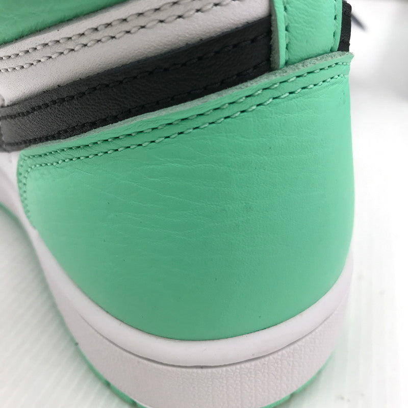 【中古美品】【メンズ】 NIKE ナイキ AIR JORDAN 1 HIGH OG GREEN GLOW DZ5485-130 エアジョーダン 1 ハイ OG グリーングロウ スニーカー 靴 160-251026-rt-05-tag サイズ：29cm US 11 カラー：WHITE/BLACK 万代Net店