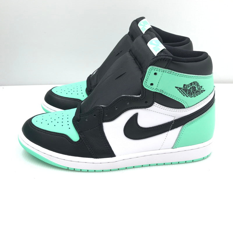 【中古美品】【メンズ】 NIKE ナイキ AIR JORDAN 1 HIGH OG GREEN GLOW DZ5485-130 エアジョーダン 1 ハイ OG グリーングロウ スニーカー 靴 160-251026-rt-05-tag サイズ：29cm US 11 カラー：WHITE/BLACK 万代Net店