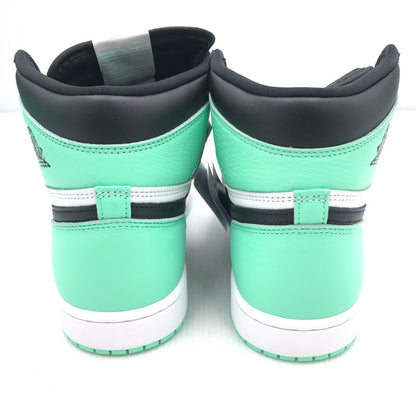 【中古美品】【メンズ】 NIKE ナイキ AIR JORDAN 1 HIGH OG GREEN GLOW DZ5485-130 エアジョーダン 1 ハイ OG グリーングロウ スニーカー 靴 160-251026-rt-05-tag サイズ：29cm US 11 カラー：WHITE/BLACK 万代Net店