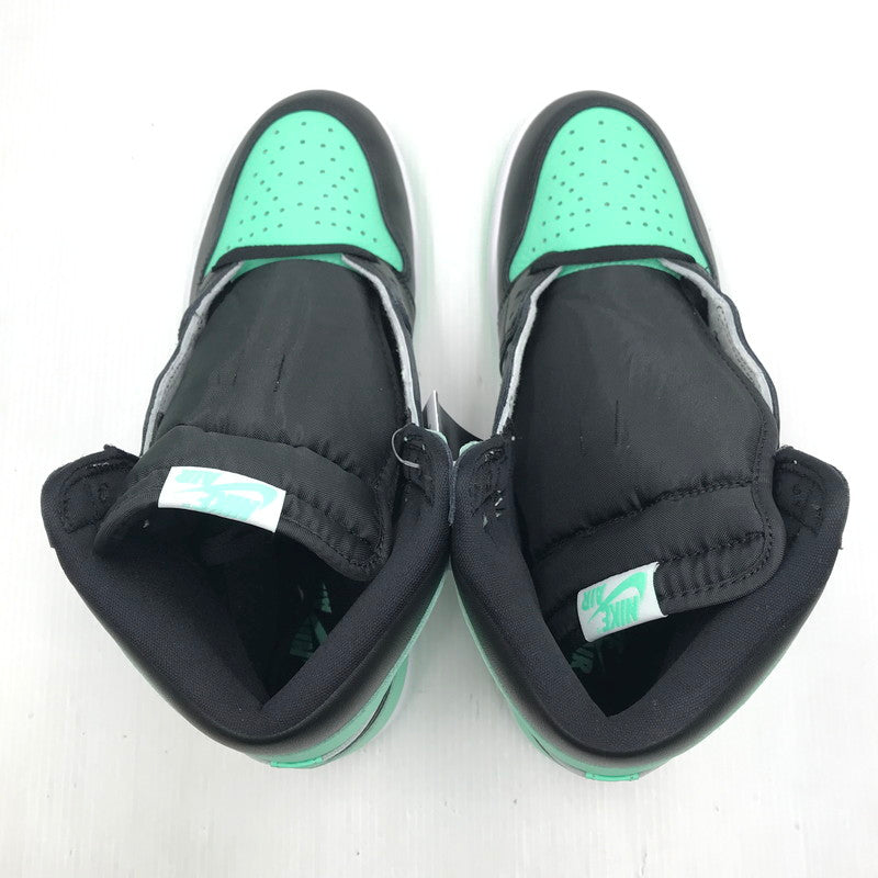 【中古美品】【メンズ】 NIKE ナイキ AIR JORDAN 1 HIGH OG GREEN GLOW DZ5485-130 エアジョーダン 1 ハイ OG グリーングロウ スニーカー 靴 160-251026-rt-05-tag サイズ：29cm US 11 カラー：WHITE/BLACK 万代Net店