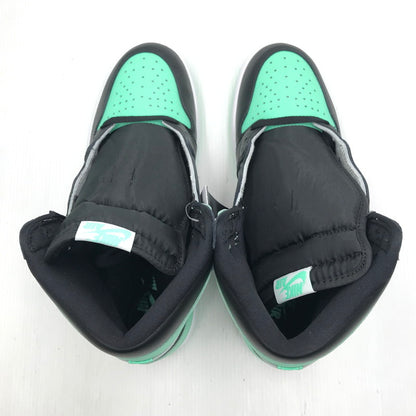 【中古美品】【メンズ】 NIKE ナイキ AIR JORDAN 1 HIGH OG GREEN GLOW DZ5485-130 エアジョーダン 1 ハイ OG グリーングロウ スニーカー 靴 160-251026-rt-05-tag サイズ：29cm US 11 カラー：WHITE/BLACK 万代Net店