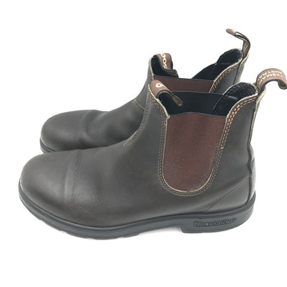 【中古品】【メンズ】 BLUNDSTONE ブランドストーン ELASTIC SLIDE BOOT BROWN #500 エラスティックスライドブーツ ブラウン 靴 164-251110-rt-06-tag サイズ：9 カラー：ブラウン系 万代Net店
