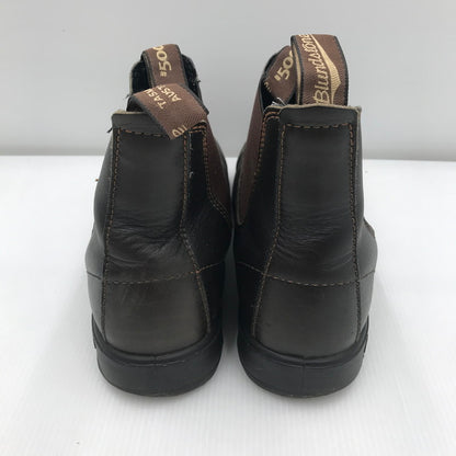 【中古品】【メンズ】 BLUNDSTONE ブランドストーン ELASTIC SLIDE BOOT BROWN #500 エラスティックスライドブーツ ブラウン 靴 164-251110-rt-06-tag サイズ：9 カラー：ブラウン系 万代Net店