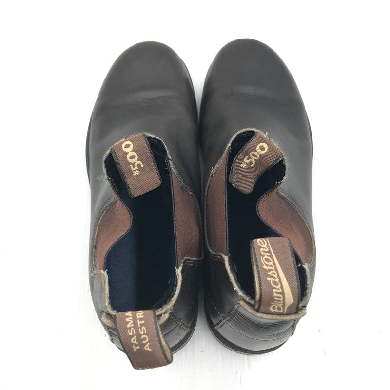 【中古品】【メンズ】 BLUNDSTONE ブランドストーン ELASTIC SLIDE BOOT BROWN #500 エラスティックスライドブーツ ブラウン 靴 164-251110-rt-06-tag サイズ：9 カラー：ブラウン系 万代Net店