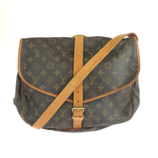 【中古品】【レディース】 LOUIS VUITTON ルイ・ヴィトン SAUMUR 30 M42256 ソミュール30 ショルダーバッグ カバン 179-251107-rt-23-tag カラー：ブラウン 万代Net店