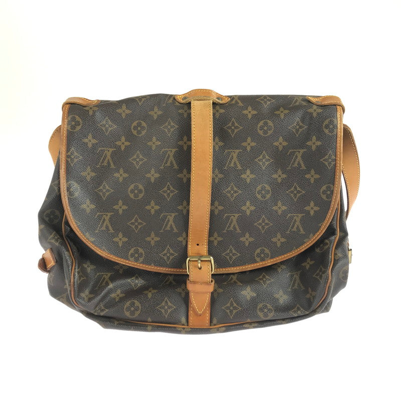 【中古品】【レディース】 LOUIS VUITTON ルイ・ヴィトン SAUMUR 30 M42256 ソミュール30 ショルダーバッグ カバン 179-251107-rt-23-tag カラー：ブラウン 万代Net店