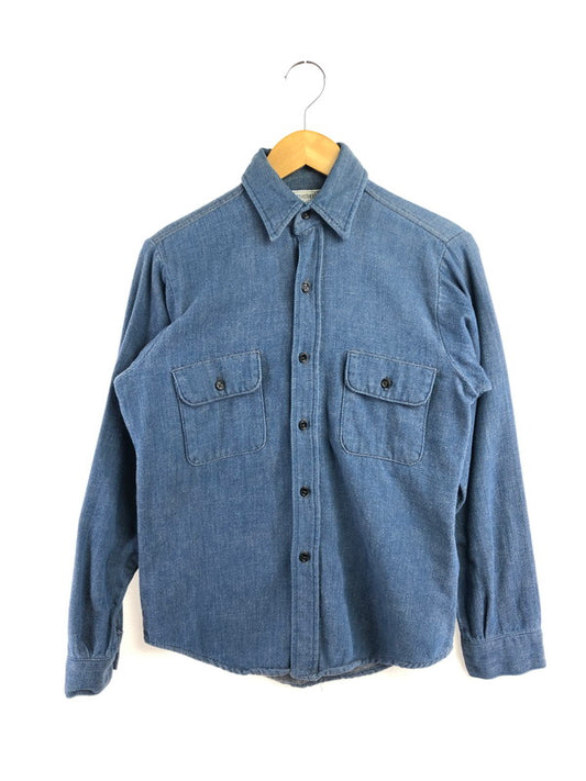 【中古品】【メンズ】 FIVE BROTHER ファイブ ブラザー TRIANGLE TAG HEAVYWEIGHT SHIRT 三角タグ ヘビーオンスシャツ 146-260514-rt-18-tagh サイズ：S カラー：インディゴ 万代Net店