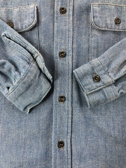 【中古品】【メンズ】 FIVE BROTHER ファイブ ブラザー TRIANGLE TAG HEAVYWEIGHT SHIRT 三角タグ ヘビーオンスシャツ 146-260514-rt-18-tagh サイズ：S カラー：インディゴ 万代Net店