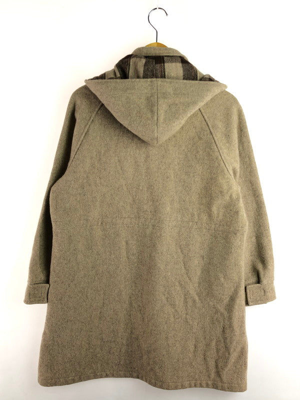 【中古品】【メンズ】 70's HOODED WOOL COAT 70年代 USA製 黒タグ フード付きウールコート ヴィンテージ 146-251103-rt-06-tag サイズ：不明 カラー：ベージュ 万代Net店