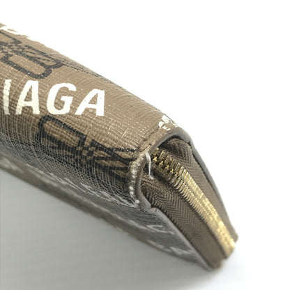 【現状渡し品】【メンズ】 BALENCIAGA バレンシアガ SIGNATURE LONG WALLET シグネチャー ロングウォレット 長財布 200-251105-na-11-tag カラー：ブラウン系 万代Net店