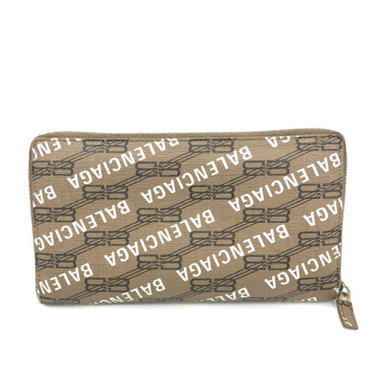 【現状渡し品】【メンズ】 BALENCIAGA バレンシアガ SIGNATURE LONG WALLET シグネチャー ロングウォレット 長財布 200-251105-na-11-tag カラー：ブラウン系 万代Net店
