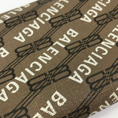 【現状渡し品】【メンズ】 BALENCIAGA バレンシアガ SIGNATURE LONG WALLET シグネチャー ロングウォレット 長財布 200-251105-na-11-tag カラー：ブラウン系 万代Net店