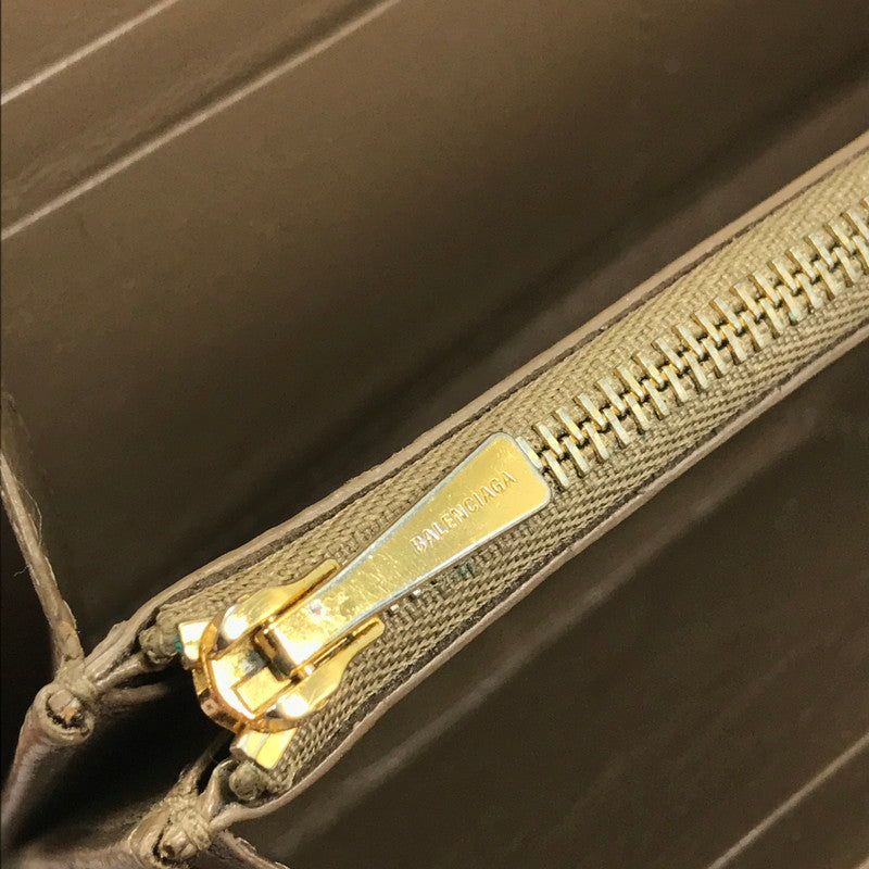 【現状渡し品】【メンズ】 BALENCIAGA バレンシアガ SIGNATURE LONG WALLET シグネチャー ロングウォレット 長財布 200-251105-na-11-tag カラー：ブラウン系 万代Net店