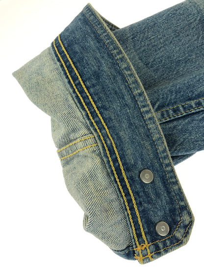 【中古品】【メンズ】 UNDERCOVER アンダーカバー 21AW BIG DENIM JACKET UC1A4208-2 ビッグ デニムジャケット Gジャン アウター 140-251103-rt-02-tag サイズ：3 カラー：インディゴ 万代Net店