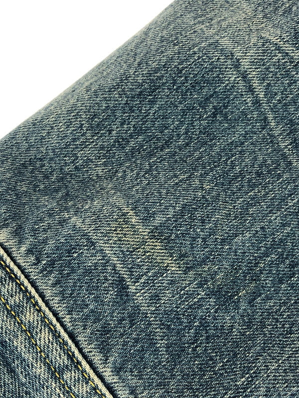 【中古品】【メンズ】 UNDERCOVER アンダーカバー 21AW BIG DENIM JACKET UC1A4208-2 ビッグ デニムジャケット Gジャン アウター 140-251103-rt-02-tag サイズ：3 カラー：インディゴ 万代Net店