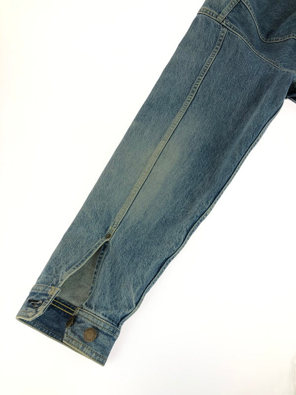 【中古品】【メンズ】 UNDERCOVER アンダーカバー 21AW BIG DENIM JACKET UC1A4208-2 ビッグ デニムジャケット Gジャン アウター 140-251103-rt-02-tag サイズ：3 カラー：インディゴ 万代Net店