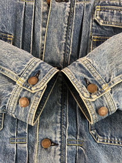 【中古品】【メンズ】 UNDERCOVER アンダーカバー 21AW BIG DENIM JACKET UC1A4208-2 ビッグ デニムジャケット Gジャン アウター 140-251103-rt-02-tag サイズ：3 カラー：インディゴ 万代Net店