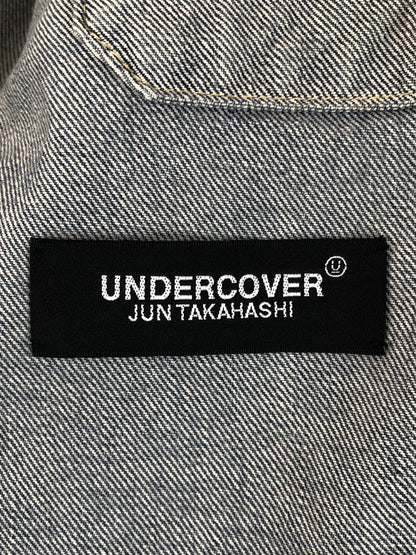 【中古品】【メンズ】 UNDERCOVER アンダーカバー 21AW BIG DENIM JACKET UC1A4208-2 ビッグ デニムジャケット Gジャン アウター 140-251103-rt-02-tag サイズ：3 カラー：インディゴ 万代Net店