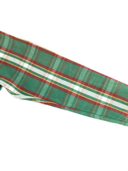 【現状渡し品】【メンズ】 WAREHOUSE ウエアハウス GUSSETED HEAVY FLANNEL SHIRT マチ付き ヘビーフランネルシャツ 長袖シャツ トップス 145-251214-rt-02-tag サイズ：15-15 1/2 カラー：グリーン 万代Net店