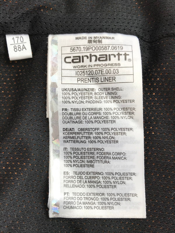 【中古品】【メンズ】 Carhartt カーハート WIP ワークインプログレス PRENTIS LINER FLEECE JACKET I025120 プレンティス ライナーフリース ジャケット アウター 142-251215-rt-19-tag サイズ：S カラー：ベージュ 万代Net店