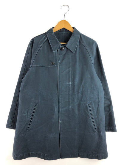 【中古品】【メンズ】 NEST ROBE CONFECT ネストローブ コンフェクト PARAFFIN CANVAS STAND COLLAR HALF COAT パラフィン帆布 ステンカラー ハーフ コート 140-260107-rt-07-tag カラー：ネイビー 万代Net店