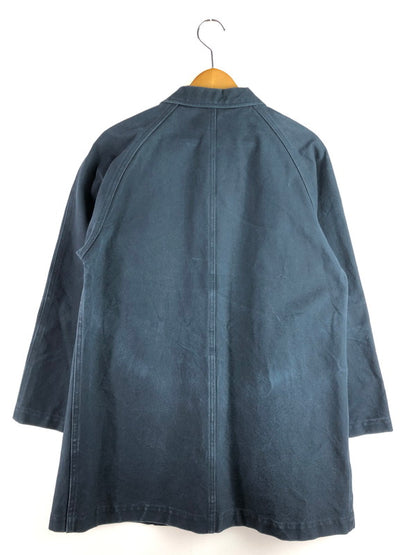 【中古品】【メンズ】 NEST ROBE CONFECT ネストローブ コンフェクト PARAFFIN CANVAS STAND COLLAR HALF COAT パラフィン帆布 ステンカラー ハーフ コート 140-260107-rt-07-tag カラー：ネイビー 万代Net店