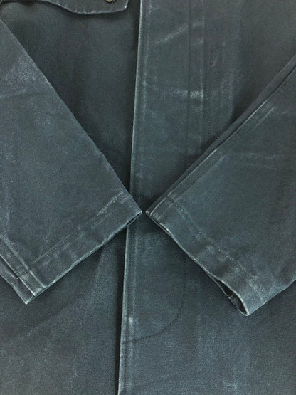 【中古品】【メンズ】 NEST ROBE CONFECT ネストローブ コンフェクト PARAFFIN CANVAS STAND COLLAR HALF COAT パラフィン帆布 ステンカラー ハーフ コート 140-260107-rt-07-tag カラー：ネイビー 万代Net店