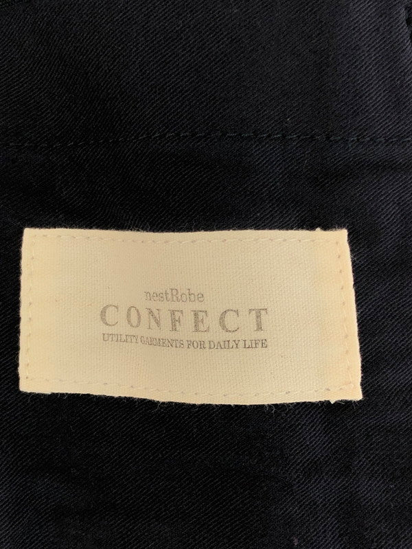 【中古品】【メンズ】 NEST ROBE CONFECT ネストローブ コンフェクト PARAFFIN CANVAS STAND COLLAR HALF COAT パラフィン帆布 ステンカラー ハーフ コート 140-260107-rt-07-tag カラー：ネイビー 万代Net店