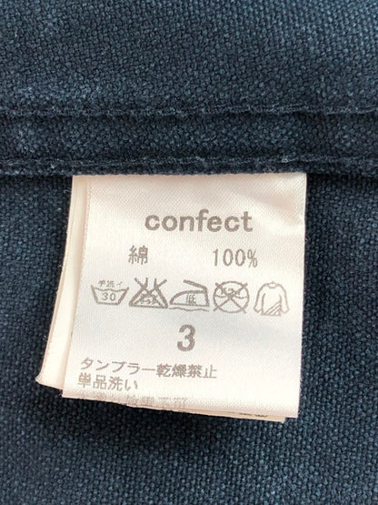 【中古品】【メンズ】 NEST ROBE CONFECT ネストローブ コンフェクト PARAFFIN CANVAS STAND COLLAR HALF COAT パラフィン帆布 ステンカラー ハーフ コート 140-260107-rt-07-tag カラー：ネイビー 万代Net店
